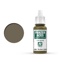 Vallejo Panzer Aces Canvas 17 ml Acrylic Paint