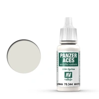 Vallejo Panzer Aces German Tanker (White) 17 ml Acrylic Paint
