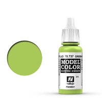 Vallejo 70737 Model Colour #210 Fluorescent Green 17 ml Acrylic Paint