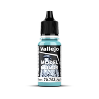 Vallejo Model Colour #068 - Light Blue Green - 18 ml Matt Acrylic Paint