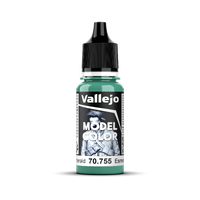 Vallejo Model Colour #074 - Light Emerald - 18 ml Matt Acrylic Paint