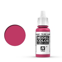 Vallejo Model Colour #041 Sunset Red 17 ml Acrylic Paint