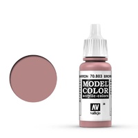 Vallejo Model Colour #038 Brown Rose 17 ml Acrylic Paint