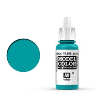 Vallejo Model Colour #070 Blue Green 17 ml Acrylic Paint