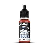 Vallejo Model Colour #037 - Scarlet - 18 ml Matt Acrylic Paint