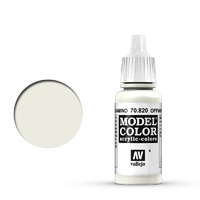 Vallejo Model Colour #004 Offwhite 17 ml Acrylic Paint