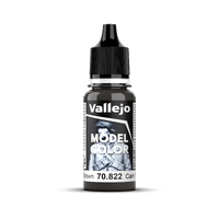 Vallejo Model Colour #145 - Cam. Black Brown - 18 ml Matt Acrylic Paint