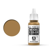 Vallejo Model Colour #128 German Cam Orange Ochre 17 ml Acrylic Paint