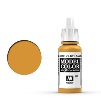 Vallejo Model Colour #203 Tan Glaze 17 ml Acrylic Paint