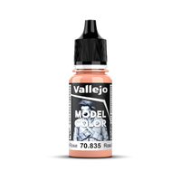 Vallejo Model Colour #007 - Salmon Rose - 18 ml Matt Acrylic Paint