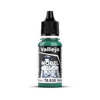 Vallejo Model Colour #075 - Emerald - 18 ml Matt Acrylic Paint