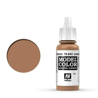 Vallejo Model Colour #014 Cork Brown 17 ml Acrylic Paint