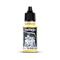 Vallejo Model Colour #023 - Ice Yellow - 18 ml Matt Acrylic Paint