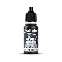 Vallejo Model Colour #198 - Gunmetal - 18 ml Metallic Acrylic Paint