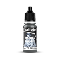 Vallejo Model Colour #187 - Basalt Grey - 18 ml Matt Acrylic Paint