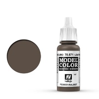 Vallejo Model Colour #147 Leather Brown 17 ml Acrylic Paint