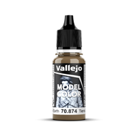 Vallejo Model Colour #141 - Tan Earth - 18 ml Matt Acrylic Paint