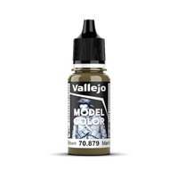 Vallejo Model Colour #127 - Green Brown - 18 ml Matt Acrylic Paint