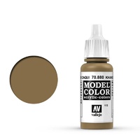 Vallejo Model Colour #134 Khaki Grey 17 ml Acrylic Paint
