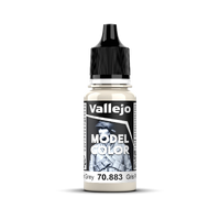 Vallejo Model Colour #166 - Silver Grey - 18 ml Matt Acrylic Paint