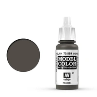 Vallejo Model Colour #130 Olive Brown 17 ml Acrylic Paint