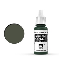Vallejo Model Colour #087 Yellow Olive 17 ml Acrylic Paint