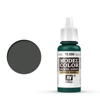 Vallejo Model Colour #102 Ger Cam Extra Dark Green 17 ml Acrylic Paint