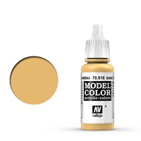 Vallejo Model Colour #009 Sand Yellow 17 ml Acrylic Paint