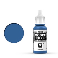 Vallejo Model Colour #053 Dark Blue 17 ml Acrylic Paint