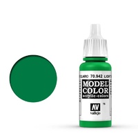 Vallejo Model Colour #075 Light Green 17 ml Acrylic Paint