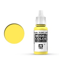 Vallejo Model Colour #010 Light Yellow 17 ml Acrylic Paint