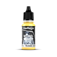 Vallejo Model Colour #024 - Light Yellow - 18 ml Matt Acrylic Paint