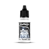 Vallejo Model Colour #001 - White - 18 ml Matt Acrylic Paint
