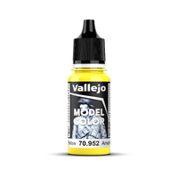 Vallejo Model Colour #025 - Lemon Yellow - 18 ml Matt Acrylic Paint