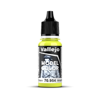 Vallejo Model Colour #090 - Yellow Green - 18 ml Matt Acrylic Paint