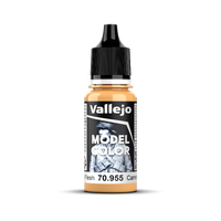 Vallejo Model Colour #017 - Flat Flesh - 18 ml Matt Acrylic Paint