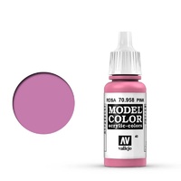 Vallejo Model Colour #040 Pink 17 ml Acrylic Paint