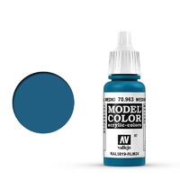 Vallejo Model Colour #057 Medium Blue 17 ml Acrylic Paint