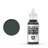 Vallejo Model Colour #100 Black Green 17 ml Acrylic Paint