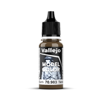 Vallejo Model Colour #151 - Flat Earth - 18 ml Matt Acrylic Paint