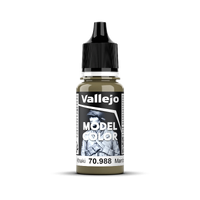 Vallejo Model Colour #114 - Khaki - 18 ml Matt Acrylic Paint