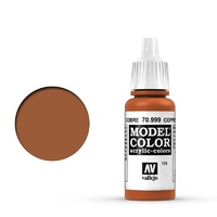 Vallejo Model Colour #176 Metallic Copper 17 ml Acrylic Paint