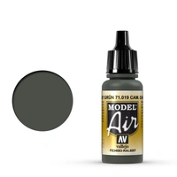 Vallejo Model Air CamDark Green 17 ml Acrylic Airbrush Paint