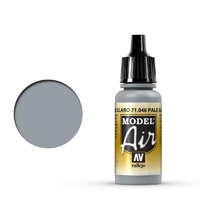 Vallejo Model Air Pale Blue Gray 17 ml Acrylic Airbrush Paint