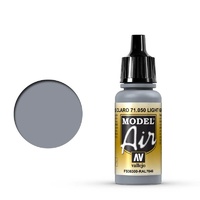 Vallejo Model Air Light Gray 17 ml Acrylic Airbrush Paint