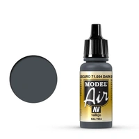 Vallejo Model Air Dark Gray Blue 17 ml Acrylic Airbrush Paint