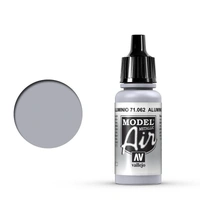 Vallejo Model Air Aluminium 17 ml Acrylic Airbrush Paint