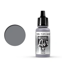 Vallejo Model Air Gun Metal 17 ml Acrylic Airbrush Paint