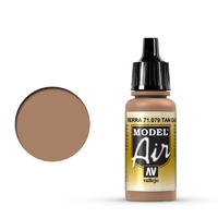 Vallejo Model Air Tan Earth 17 ml Acrylic Airbrush Paint