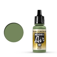 Vallejo 71095 Model Air Pale Green 17 ml Acrylic Airbrush Paint